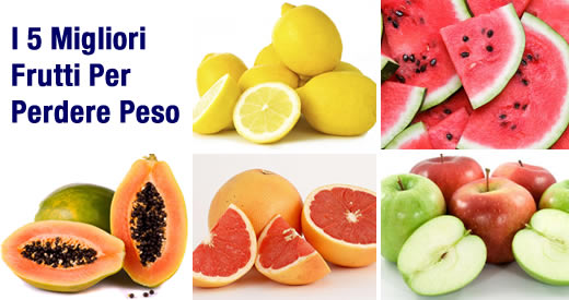 I 5 migliori frutti